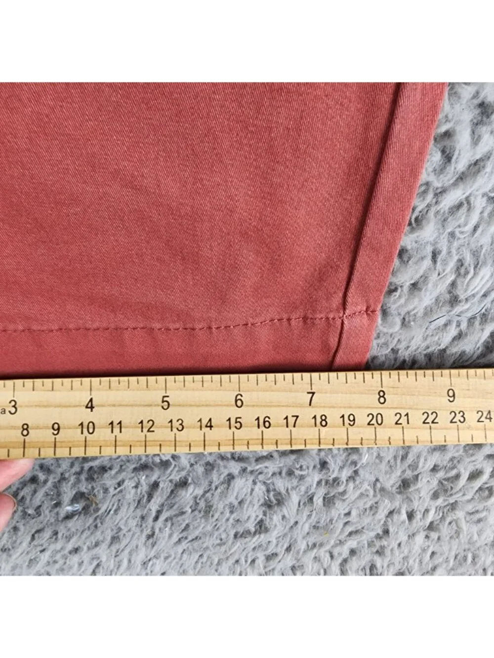 Tailor Vintage Pants Mens 38x30 Red Stretch High Rise Slim Fit *NWT*